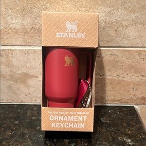 Stanley Pomegranate and Gold Ornament Keychain